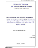 Nghiên cứu ứng dụng các Công nghệ Tự động hóa tiên tiến để nâng cao chất lượng Dịch vụ Bưu chính Viễn thông ở Việt nam