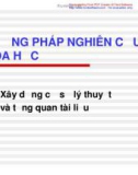 Bài giảng Phương pháp nghiên cứu khoa học: Bài 4