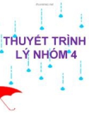 Bài thuyết trình Vật lý nhóm 4