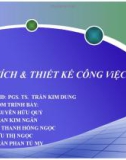 Bài thuyết trình: Phân tích và thiết kế công việc