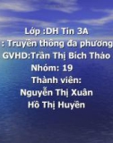 Đề Tài: Phân biệt tiếp thị sản phẩm đa phương tiện với sản phẩm tin thông thường