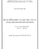 Luận án tiến sĩ Xử lý tổng hợp tài liệu địa lý vật lý vùng thành phố Hồ Chí Minh 