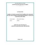 Tóm tắt Luận văn Thạc sĩ Khoa học môi trường: Nghiên cứu phân loại mức độ ô nhiễm nƣớc thải một số cụm công nghiệp ở thành phố Hải Phòng và đề xuất giải pháp giảm thiểu