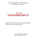 Tiểu luận môn Tin báo mạng điện tử