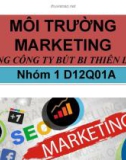 Bài thuyết trình: Môi trường Marketing (Trong Công ty Bút bi Thiên Long)