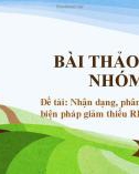 Đề tài: Nhận dạng, phân tích và đánh giá, biện pháp giảm thiểu RRTS