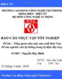 Báo cáo thực tập tốt nghiệp: Tổng quan nhà máy sản xuất thép Vạn Lợi