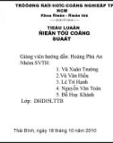 Bài tập lớn điện tử công suất