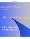 Bài thuyết trình Vật lý: Các loại màng quang học