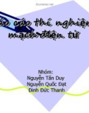 Báo cáo thí nghiệm: Mạch điện tử