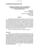 Báo cáo nghiên cứu khoa học: ẢNH HƯỞNG CỦA BỔ SUNG CÁC MỨC DL-METHIONINE TRONG KHẨU PHẦN ĐẾN KHẢ NĂNG CHO THỊT CỦA CON LAI (NGAN X VỊT)