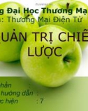 Đề Tài: Chiến lược marketing cho sản phẩm trà bát bảo