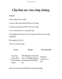 Cấp bản sao văn công chứng.