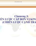 CHIẾN LƯỢC CẤP ĐƠN VỊ KINH DOANH (CHIẾN LƯỢC CẠNH TRANH)