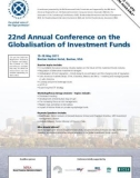 22nd Annual Conference on the Globalisation of Investment Funds