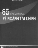 65 Kỉ niệm sâu sắc về ngành Tài chính: Phần 1