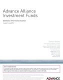 Advance Alliance Investment Funds