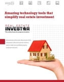 Amazing technology tools that simplify real estate investment