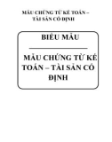 Mẫu chứng từ kế toán -Tài sản cố định