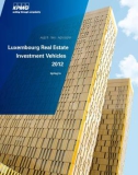 AUDIT - TAX - ADVISORY Luxembourg Real Estate Investment Vehicles 2012