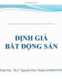 Bài giải Định giá bất động sản