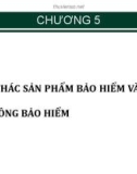 Bài giảng Bảo hiểm: Chương 5 - Đặng Bửu Kiếm