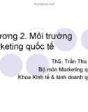 Đặc điểm môi trường marketing quốc tế