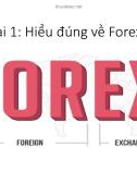 Bài giảng Bí mật Pro Forex - Bài 1: Hiểu đúng về Forex