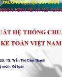 Bài giảng Chuẩn mực kế toán: Chương 4 - PGS. TS. Trần Thị Cẩm Thanh