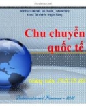 Bài giảng chương 2: Chu chuyển vốn quốc tế - PGS.TS Hồ Thủy Tiên