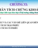 Bài giảng Chương 6: Phân tích chứng khoán - ThS. Đỗ Văn Quý