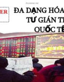 Bài giảng Đầu tư quốc tế: Chương 2 - Huỳnh Thị Thúy Giang