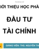 Bài giảng Đầu tư tài chính: Chương 0 - ThS. Nguyễn Thị Hải Bình