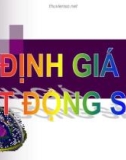 Bài giảng Định giá bất động sản - Phần 1: Nguyên lý thẩm định giá