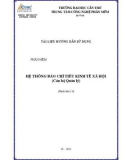 Tài liệu Hướng dẫn sử dụng phần mềm Hệ thống báo chỉ tiêu kinh tế xã hội (Cán bộ quản lý)