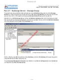 Part 37 - Exchange Server - Storage Group