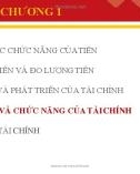 Bài giảng Lý thuyết tài chính tiền tệ: Chương 1.4 - Nguyễn Thị Bích Nguyệt