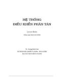 Bài giảng Hệ thống điều khiển phân tán: Phần 1