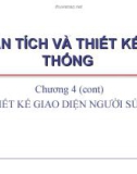 Bài giảng Phân tích và thiết kế hệ thống: Chương 4.1