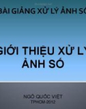 Bài giảng Xử lý ảnh số: Chương 1 - TS. Ngô Quốc Việt