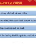 Bài giảng Lý thuyết tài chính tiền tệ: Chương 5.3 - Nguyễn Thị Bích Nguyệt