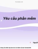 Bài giảng Nhập môn Công nghệ phần mềm: Chương 3 - Nguyễn Thị Minh Tuyền