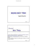 Bài giảng Mạng máy tính - Chương 1: Giới thiệu