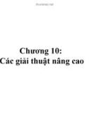 Bài giảng Chương 10: Các giải thuật nâng cao