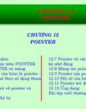 Bài giảng Hệ thống máy tính và ngôn ngữ C - Chương 12: Pointer (GV. Nguyễn Nhật Nam)