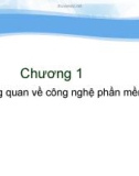 Bài giảng Công nghệ phần mềm - Chương 1: Tổng quan về công nghệ phần mềm