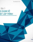 Bài giảng Kỹ thuật lập trình - Bài 1: Tổng quan về kỹ thuật lập trình