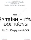 Bài giảng Lập trình hướng đối tượng – Bài 01: Tổng quan về OOP