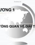 Bài giảng Kỹ thuật lập trình C/C++ - Chương 1: Tổng quan về giải thuật