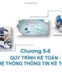 Bài giảng môn Nguyên lý kế toán - Chương 5: Quy trình kế toán - hệ thống thông tin kế toán